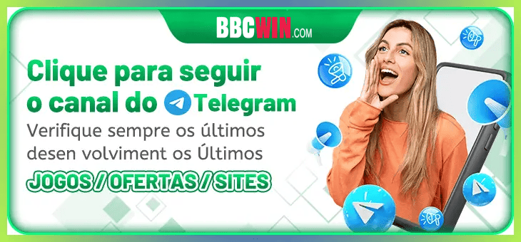 BBCWIN bônus — painel de promoções no aplicativo